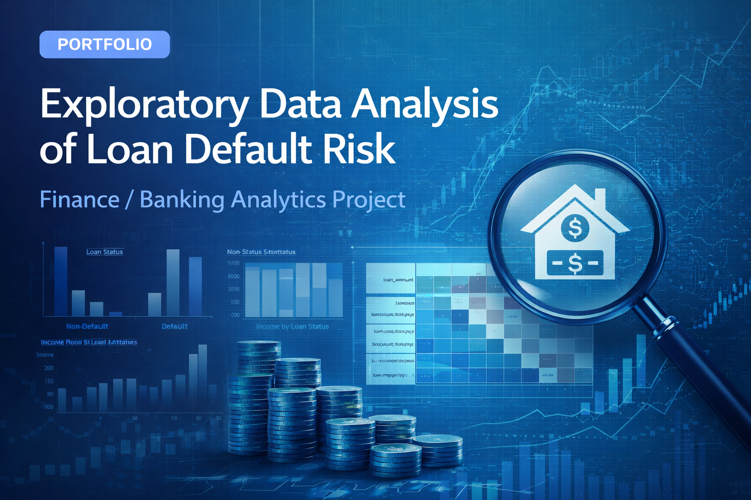 Loan Default Risk Analysis (Finance / Banking EDA)